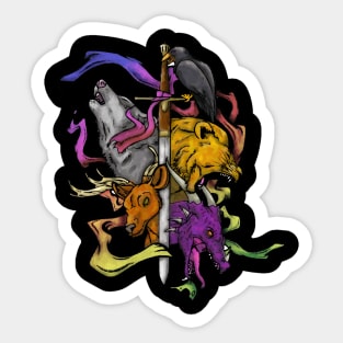 Heir to the Throne Sticker